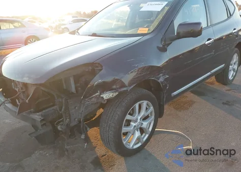 2013 Nissan Rogue Sv W/Sl Pkg from USA, damaged, VIN JN8AS5MVXDW128707